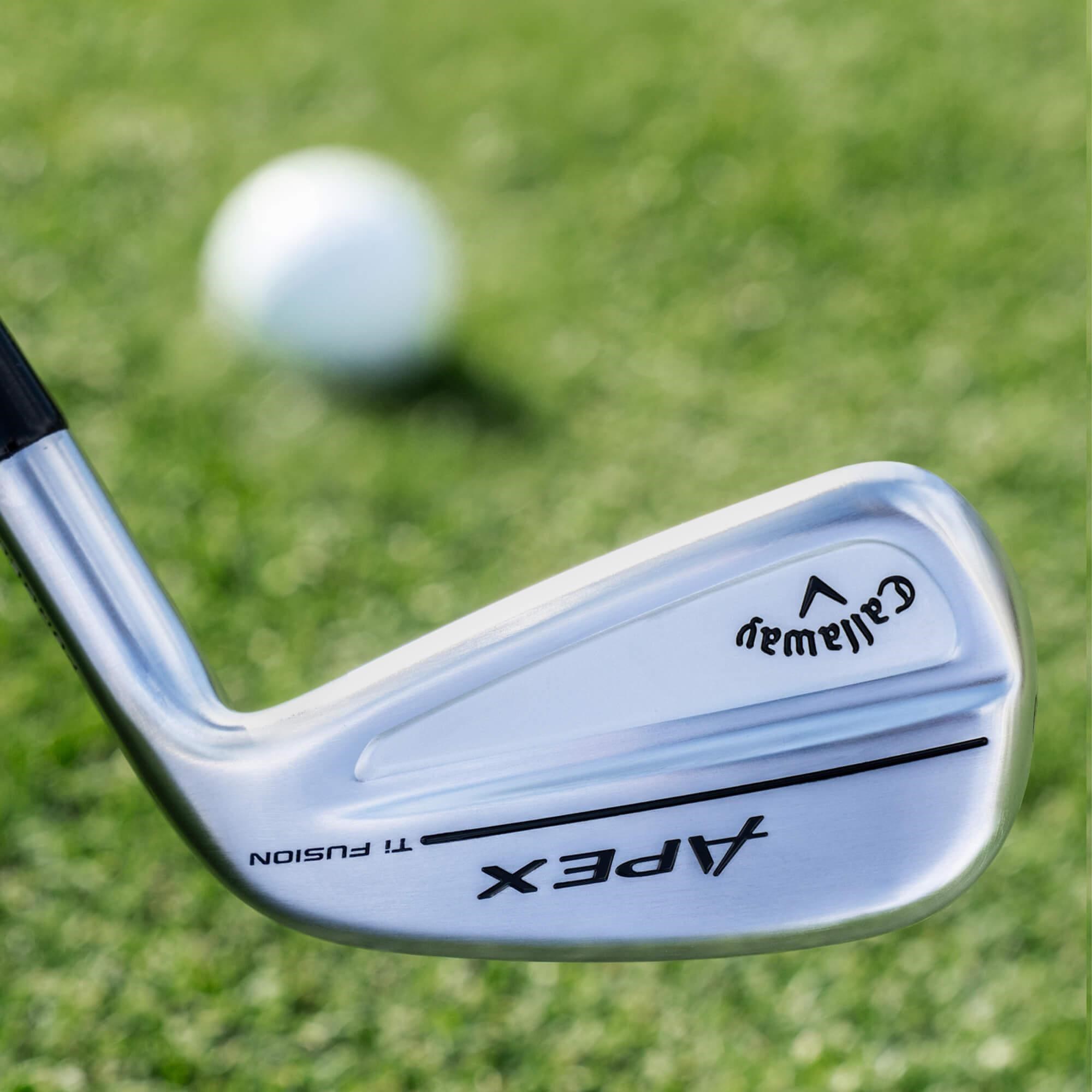 Callaway Apex Ti Fusion 250 Plated Herren Eisen, Stahl