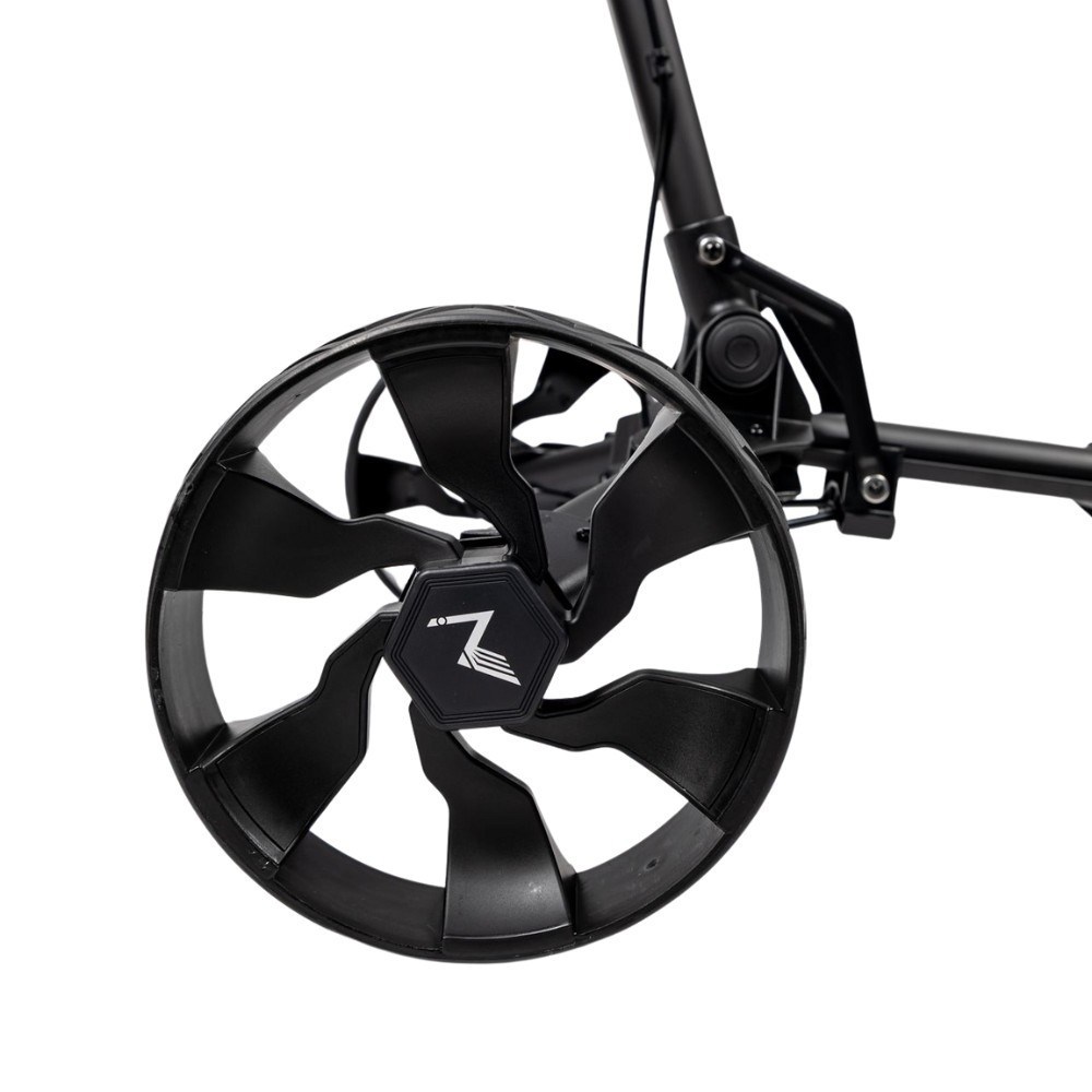 TriLite T-Flash golftrolley, schwarz, Carbon-Dekor