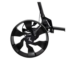 TriLite T-Flash golftrolley, schwarz, Carbon-Dekor