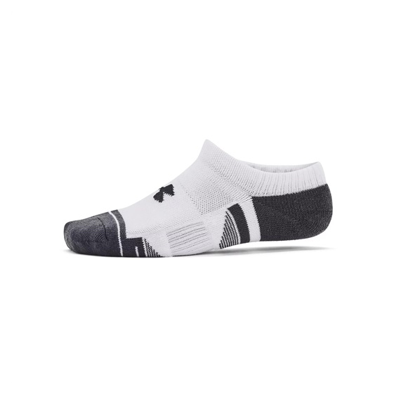 Under Armour Y Performance Tech Kindersocken, 3Paar, weiss