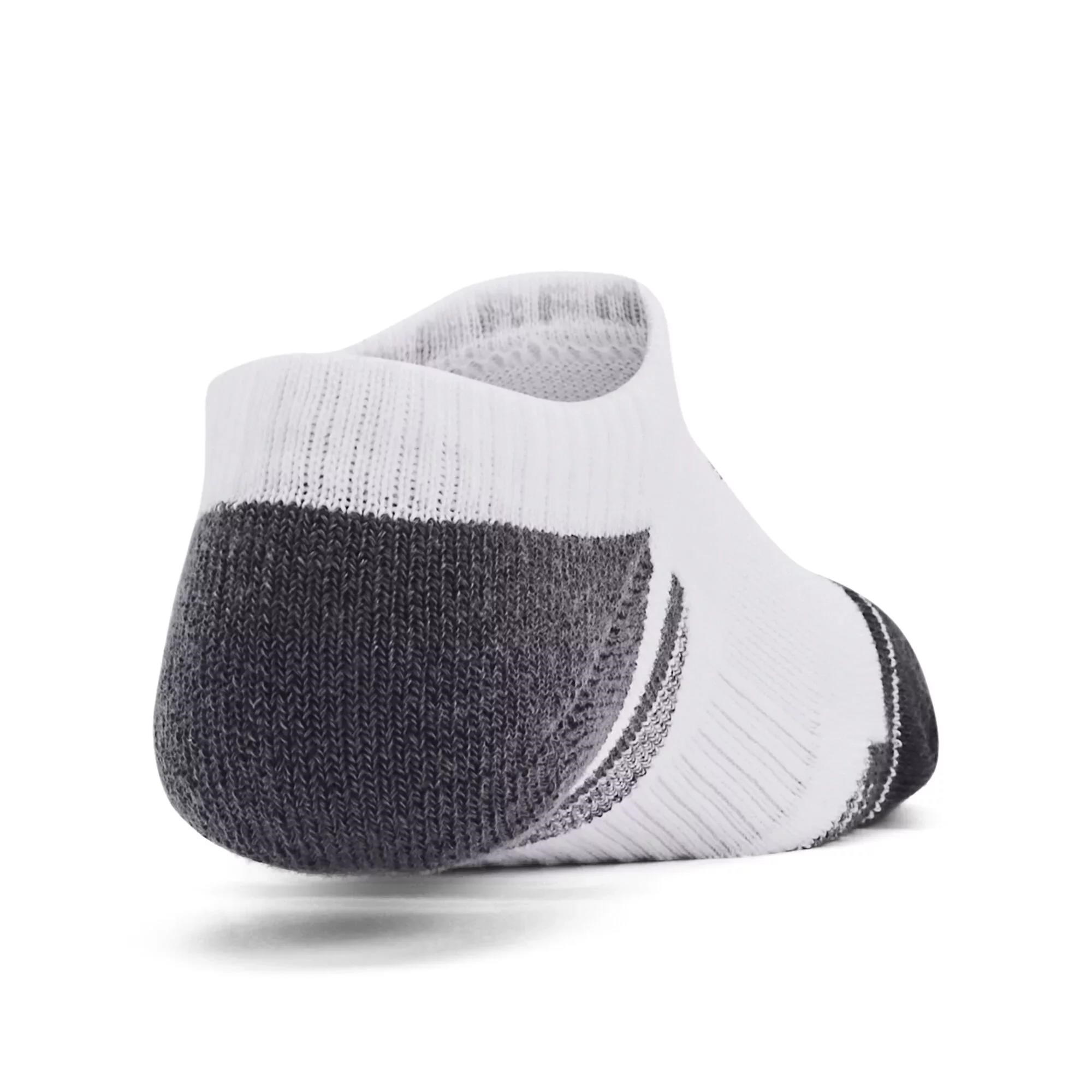 Under Armour Y Performance Tech Kindersocken, 3Paar, weiss