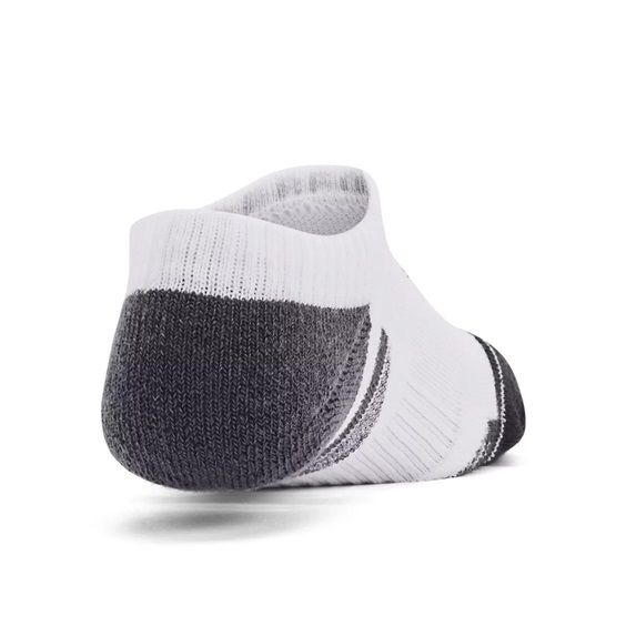 Under Armour Y Performance Tech Kindersocken, 3Paar, weiss