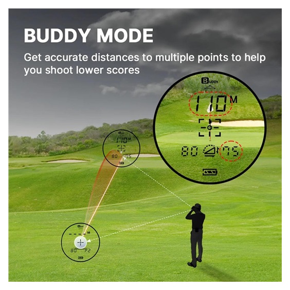 Golf Buddy  2S PRO Laser-Entfernungsmesser