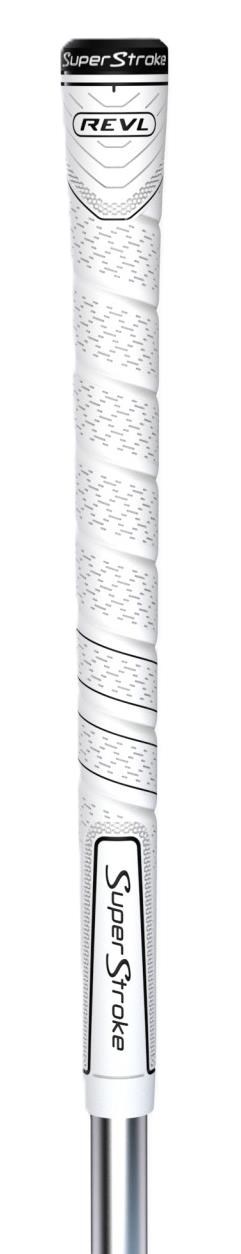 Superstroke REVL Comfort Club Griff, Midsize, weiss
