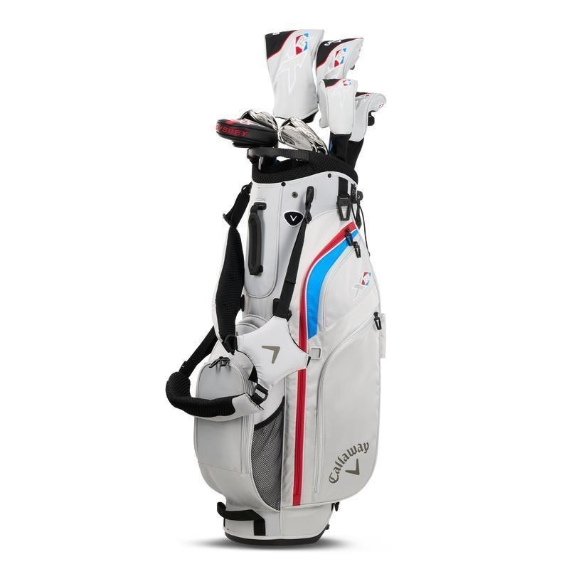 Callaway XR 26 13PC Blue/Red Herren Golfset, Stahl, Regular
