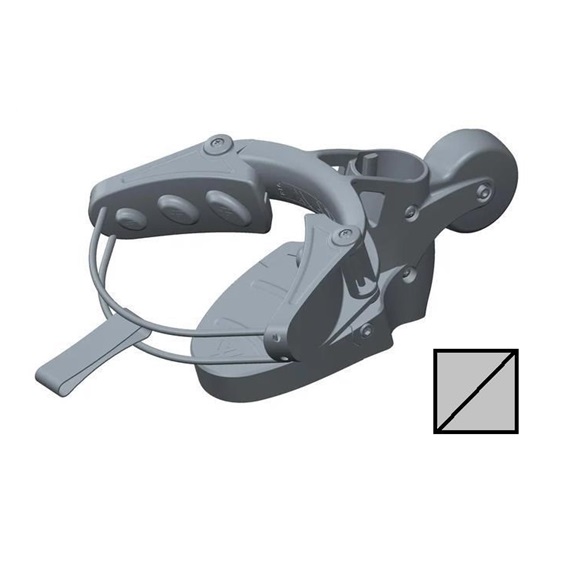 Big Max SPARE PART - Big Max IQ+ Lower Bag Holder Trolley-Zubehör, grau