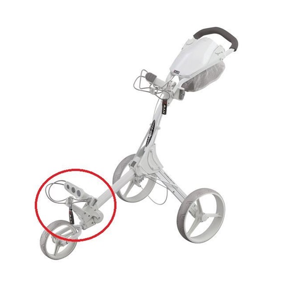 Big Max SPARE PART - Big Max IQ+ Lower Bag Holder Trolley-Zubehör, grau