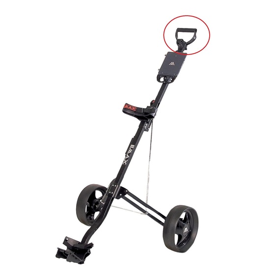 Big Max SPARE PART - Big Max BASIC Handle Zubehör für Trolleys, schwarz