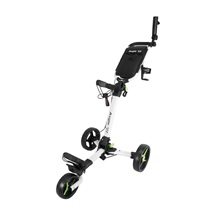 Axglo V1 Manuell Golftrolley, weiss/grün