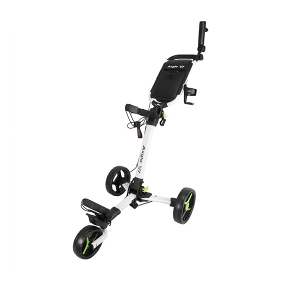 Axglo V1 Manuell Golftrolley, weiss/grün