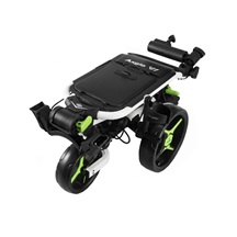 Axglo V1 Manuell Golftrolley, weiss/grün
