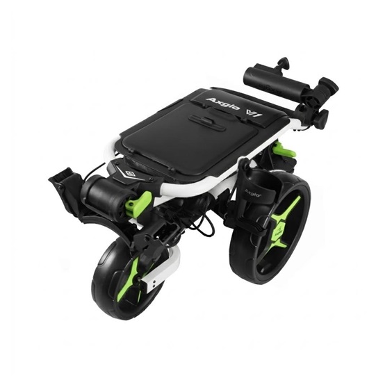 Axglo V1 Manuell Golftrolley, weiss/grün