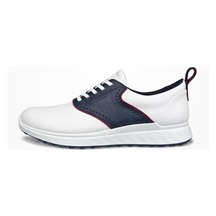 Ecco S-Casual Herren Golfschuhe, weiss/dunkelblau