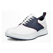 Ecco S-Casual Herren Golfschuhe, weiss/dunkelblau