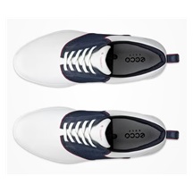 Ecco S-Casual Herren Golfschuhe, weiss/dunkelblau