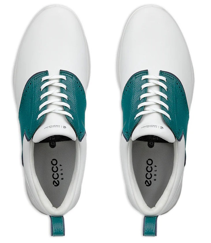 Ecco S-Casual Herren Golfschuhe, white/baygreen