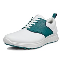 Ecco S-Casual Herren Golfschuhe, white/baygreen