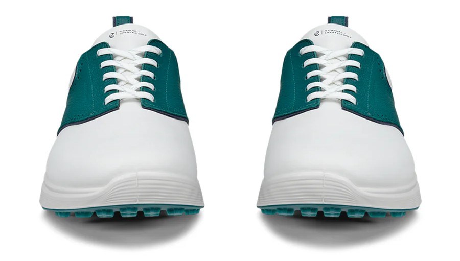 Ecco S-Casual Herren Golfschuhe, white/baygreen
