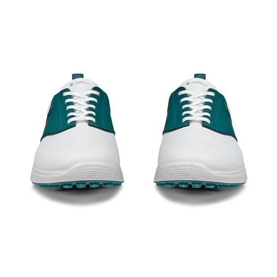 Ecco S-Casual Herren Golfschuhe, white/baygreen