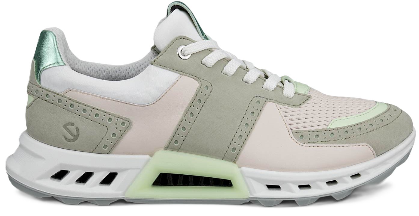 Ecco Biom C4 Damen Golfschuhe, tea/limestone/matcha metallic
