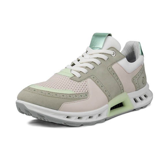 Ecco Biom C4 Damen Golfschuhe, tea/limestone/matcha metallic