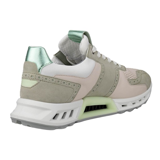 Ecco Biom C4 Damen Golfschuhe, tea/limestone/matcha metallic