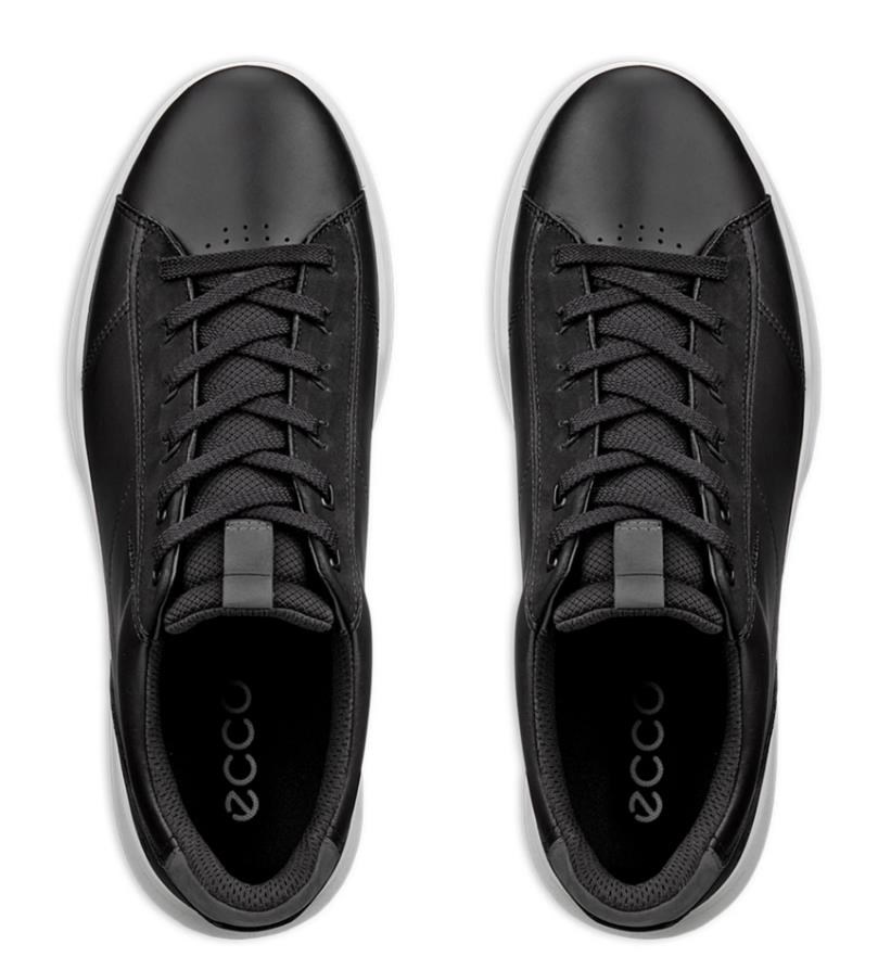 Ecco Street Vibe Herren Golfschuhe, schwarz