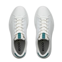 Ecco Street Vibe Herren Golfschuhe, weiss/grün