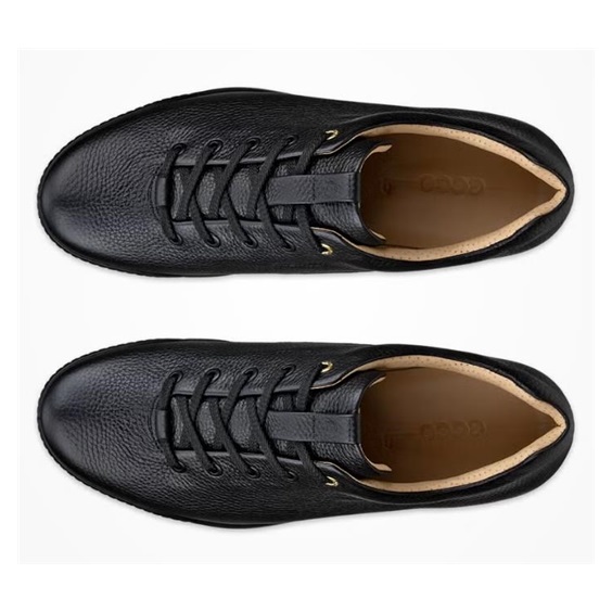 Ecco Golf Street Retro Herren Golfschuhe, schwarz