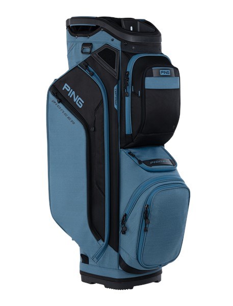 Ping Pioneer 244 Cartbag, blau/schwarz