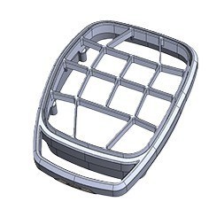 Ping Traverse 244 Cartbag, Dunkelblau / Sand meliert