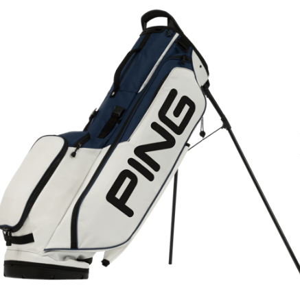 PING Hoofer Lite 231 Club Together Standbag, White/Navy