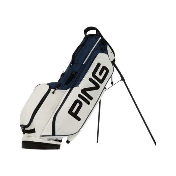 PING Hoofer Lite 231 Club Together Standbag, White/Navy