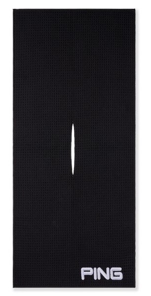 Ping Tour GolfHandtuch, schwarz