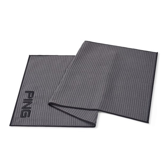 Ping Tour GolfHandtuch, grau