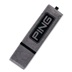 Ping Trifold GolfHandtuch, grau/schwarz