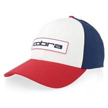 Cobra Tour Tech Herren Cap, dunkelblau/rot