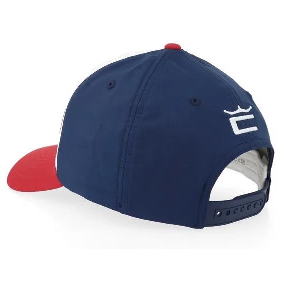 Cobra Tour Tech Herren Cap, dunkelblau/rot