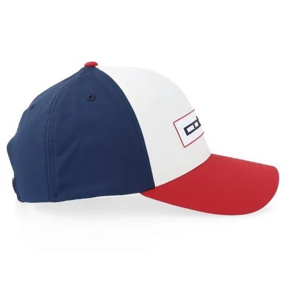Cobra Tour Tech Herren Cap, dunkelblau/rot