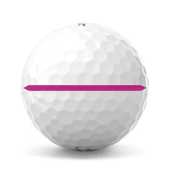 Titleist Pro V1x Performance Alignment Pink Golfbälle