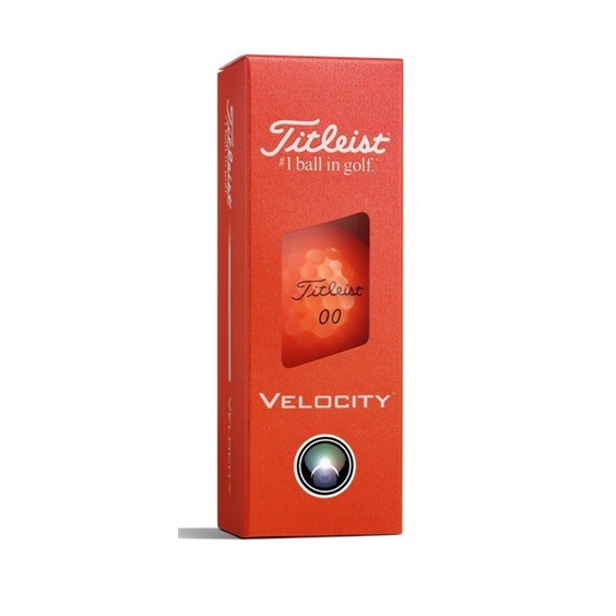 Titleist Velocity Golfbälle, orange