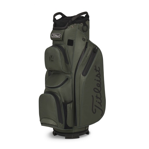 Titleist Cart 14 StaDry Cart Bag, Cypres/Black/Black