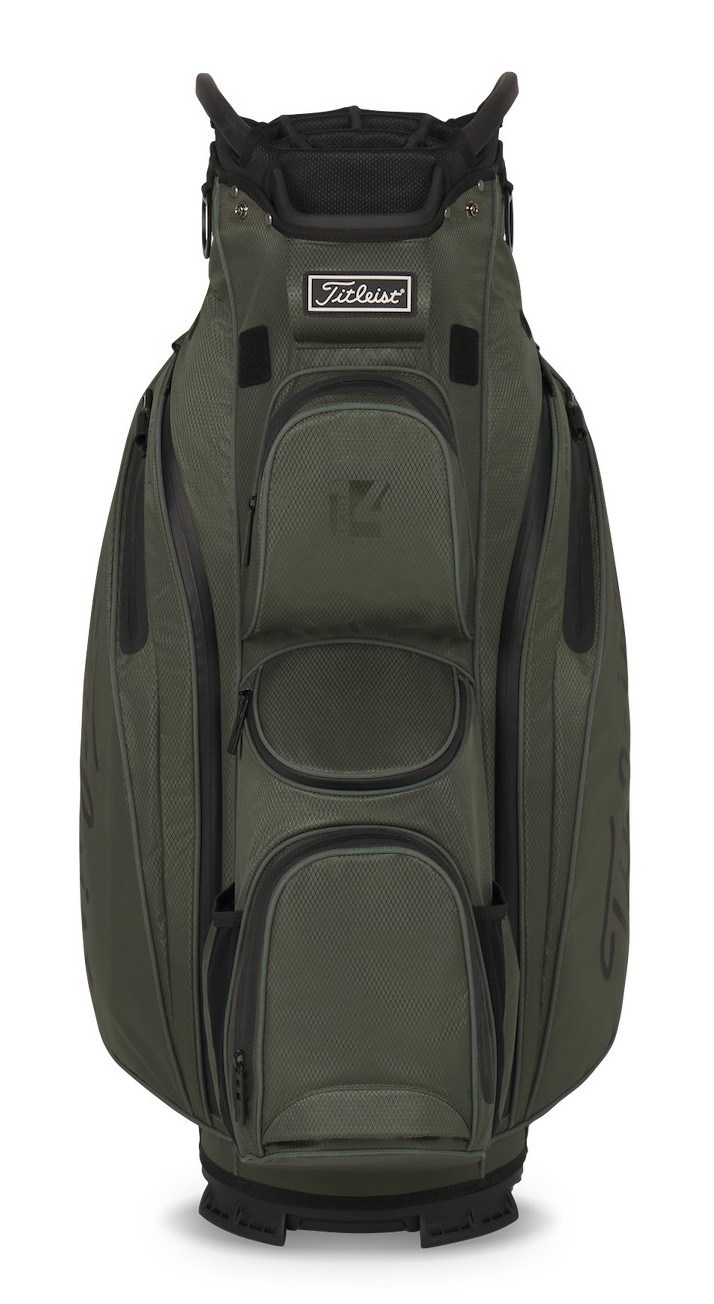 Titleist Cart 14 StaDry Cart Bag, Cypres/Black/Black