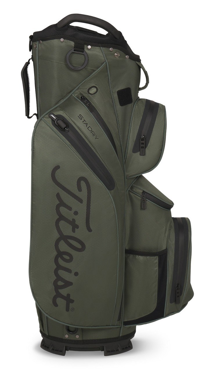 Titleist Cart 14 StaDry Cart Bag, Cypres/Black/Black