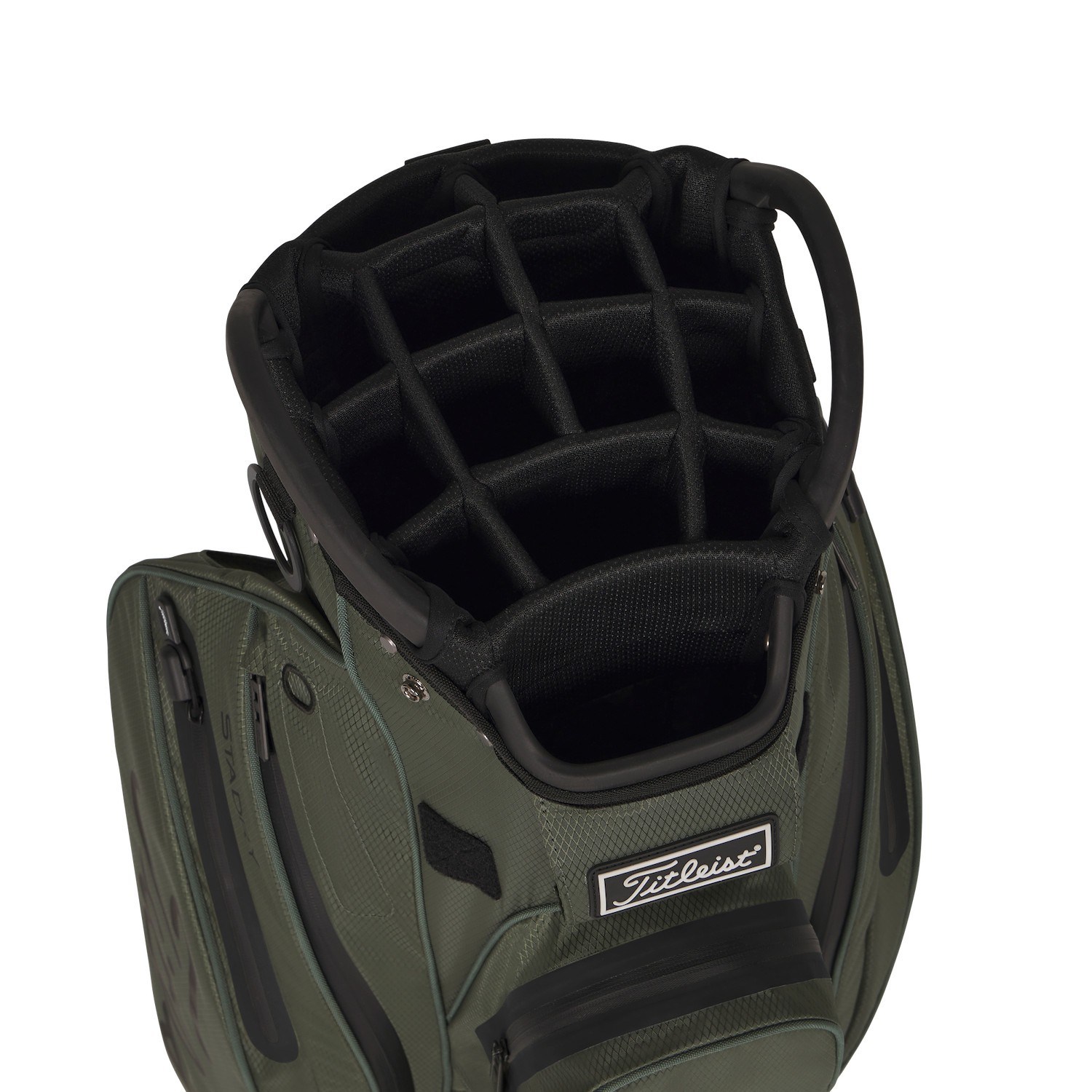 Titleist Cart 14 StaDry Cart Bag, Cypres/Black/Black