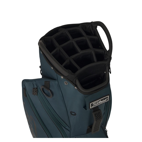 Titleist Cart 14 Cart Bag, Monterey/Black/Black