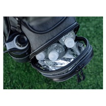 TaylorMade Cart Lite Cartbag, schwarz/grau neon rosa