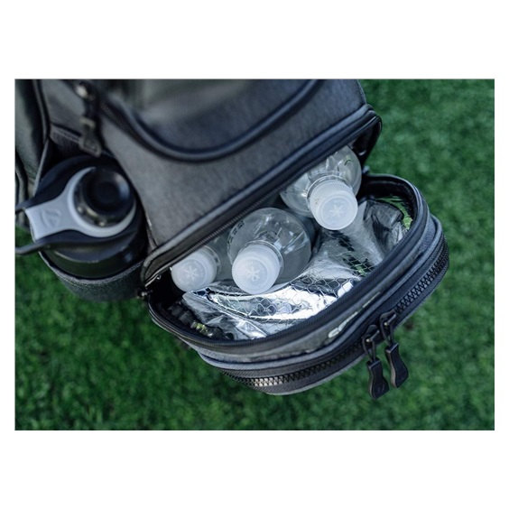 TaylorMade Cart Lite Cartbag, schwarz/grau neon rosa