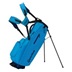 TaylorMade FlexTech Standbag, dunkelbalu/cyan