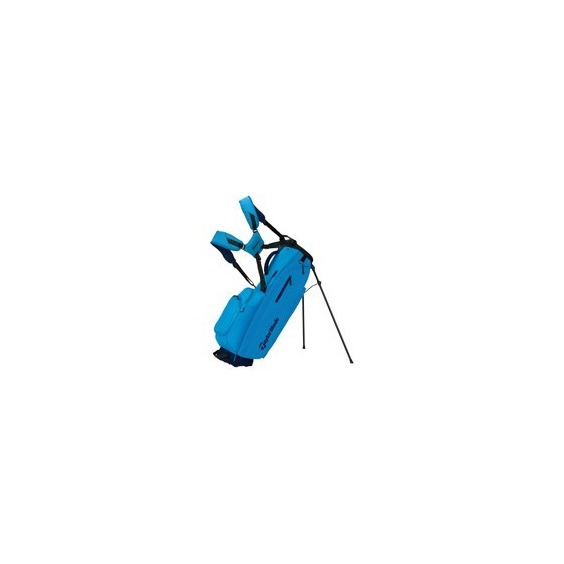 TaylorMade FlexTech Standbag, dunkelbalu/cyan
